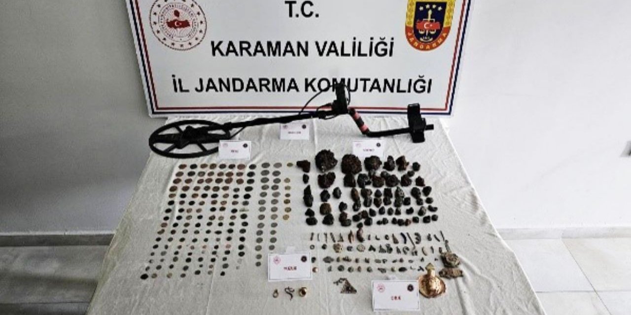 Jandarma uygulamalarında 118 göktaşı ele geçirildi