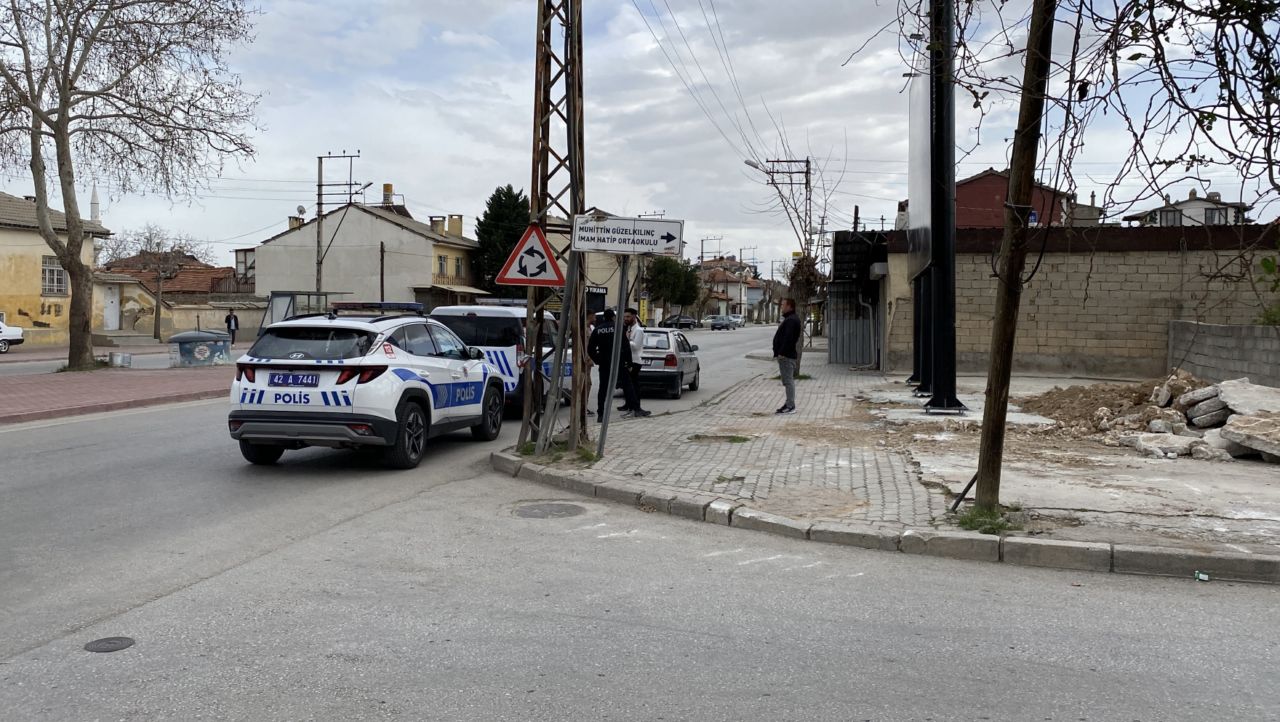 Konya’da bir sürücü kör kurşun kurbanı oldu