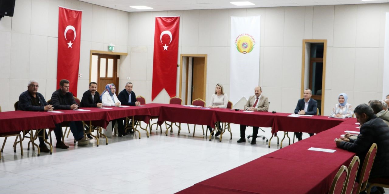 Sarayönü Belediye Meclisi Nisan ayı toplantısını yaptı