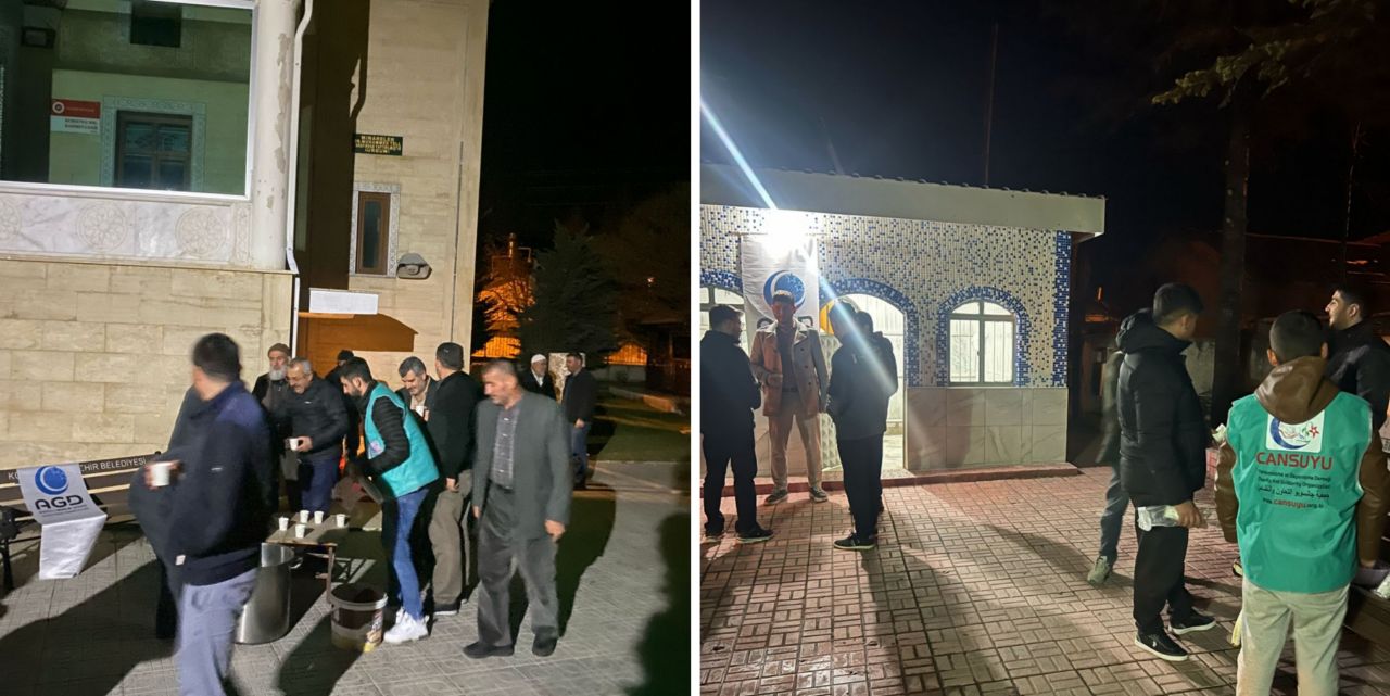 Sarayönü AGD ve Cansuyu temsilciliğinden gönülleri ısıtan ikramlar