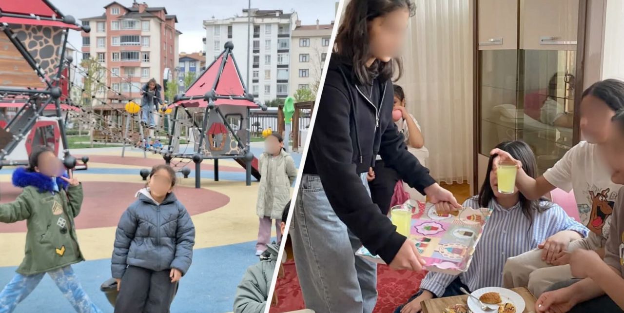 Çocuk bakım evlerinde bayram