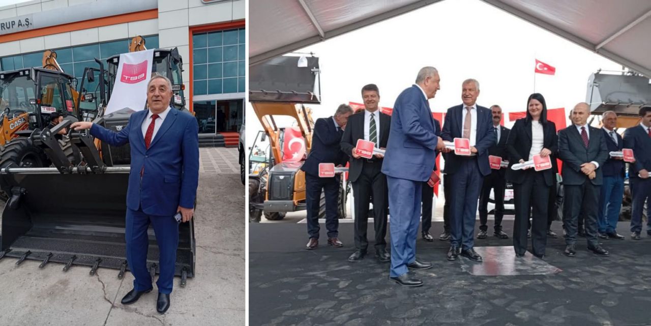 Belediyeler Birliği'nden Tuzlukçu'ya kepçe