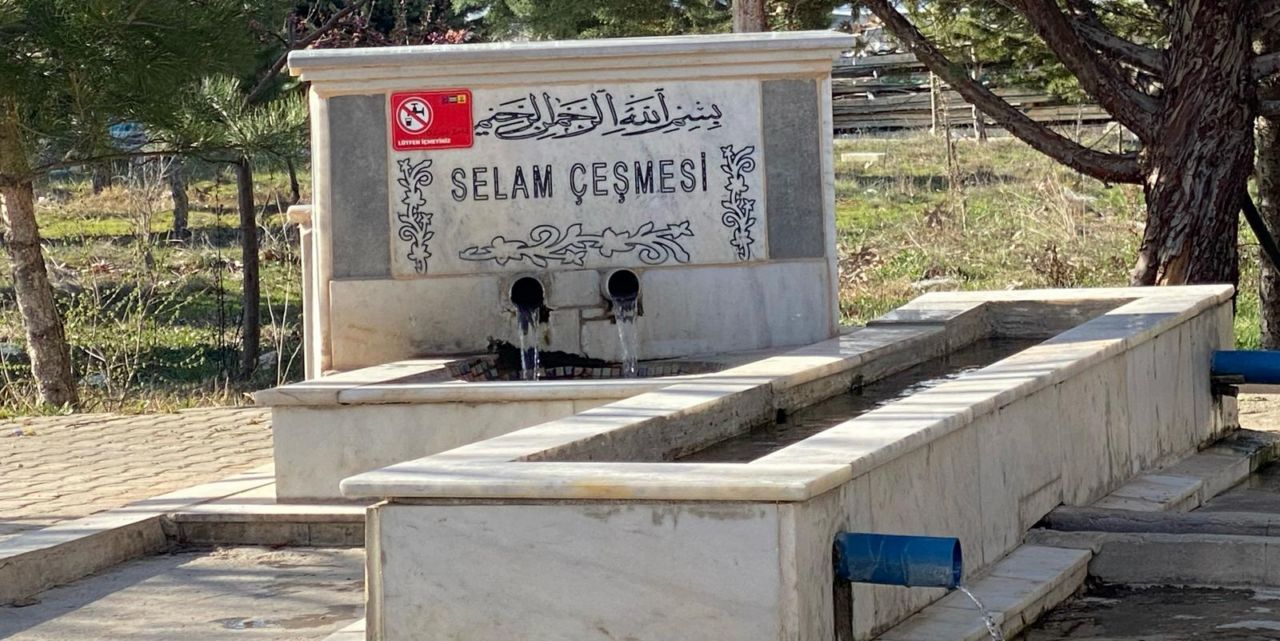 Halk çeşmeleri yeniden açıldı