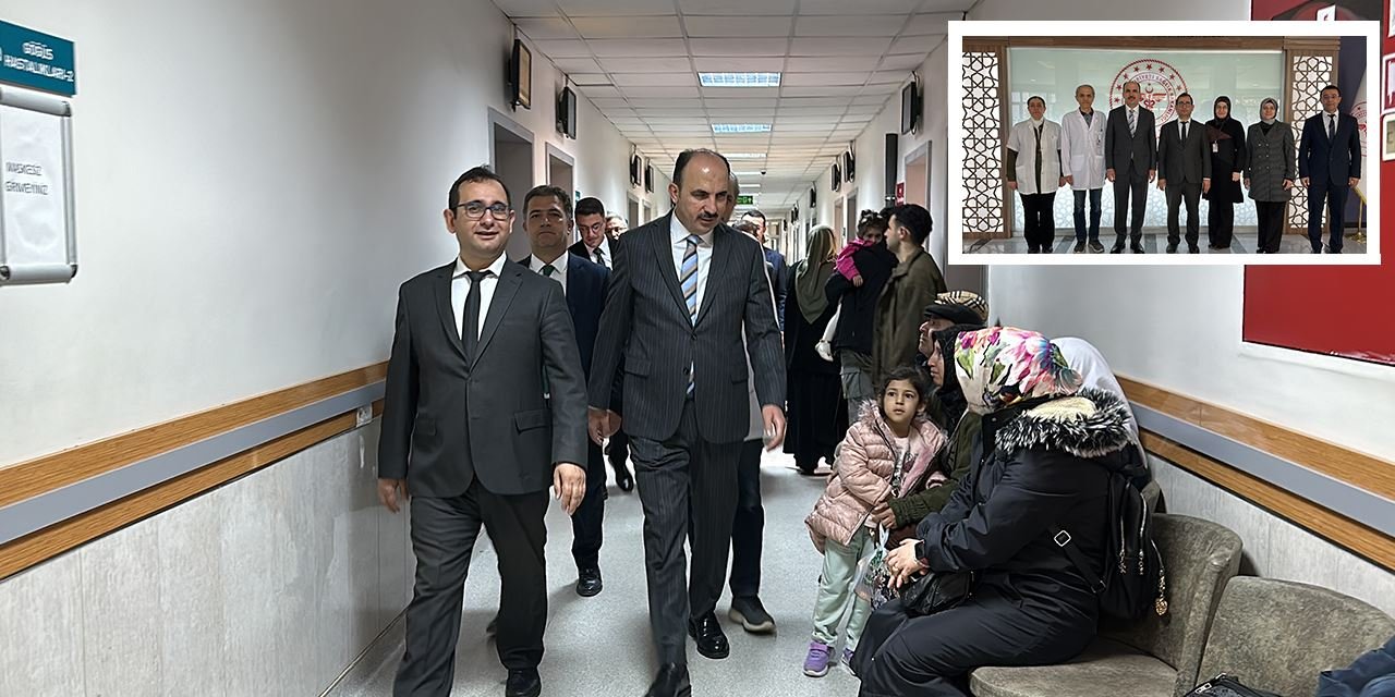 Gönüllere dokundu: Başkan Altay hastalarla buluştu