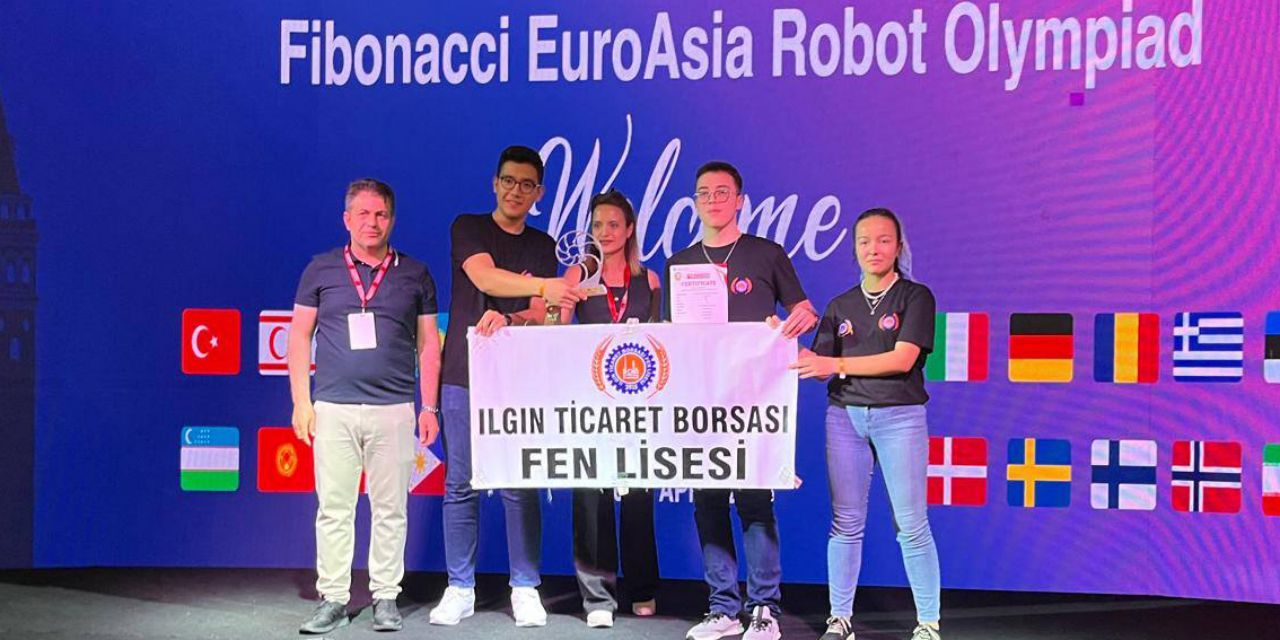 Ilgın Ticaret Borsası Fen Lisesi, Avrupa Robot Olimpiyatları’nda şampiyon oldu