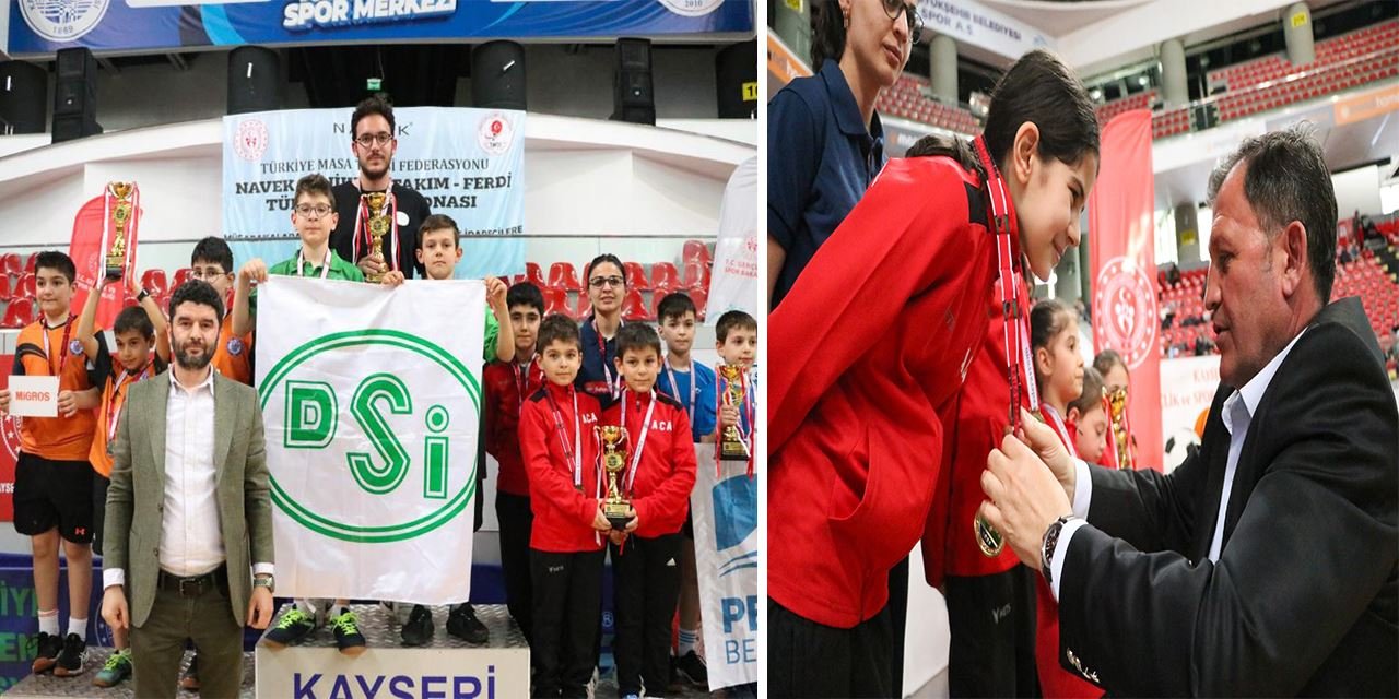 Minik sporculardan büyük başarı