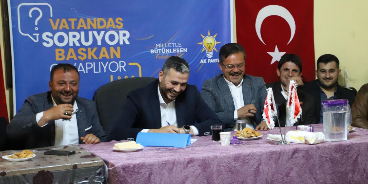 Başkan Apil, “Vatandaş Soruyor, Başkan Cevaplıyor” programında Harmanyazılılarla buluştu