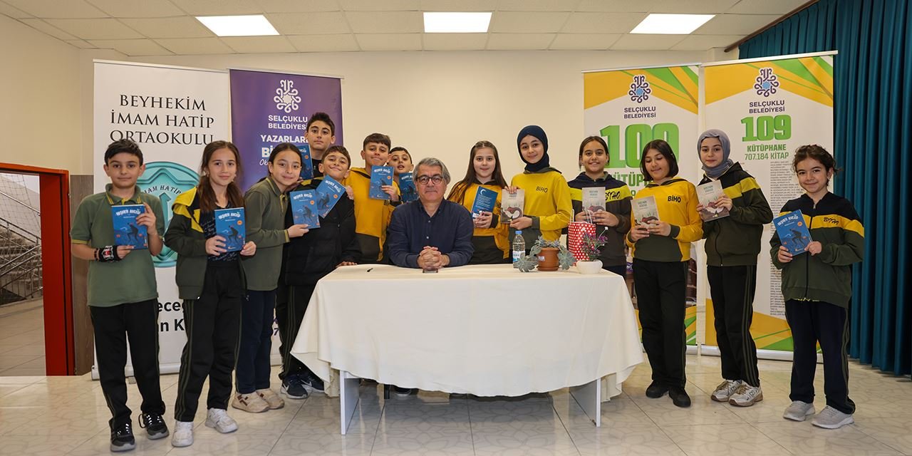 Selçuklu’da ‘Okur Yazar Buluşmaları’ etkinlikleri devam ediyor