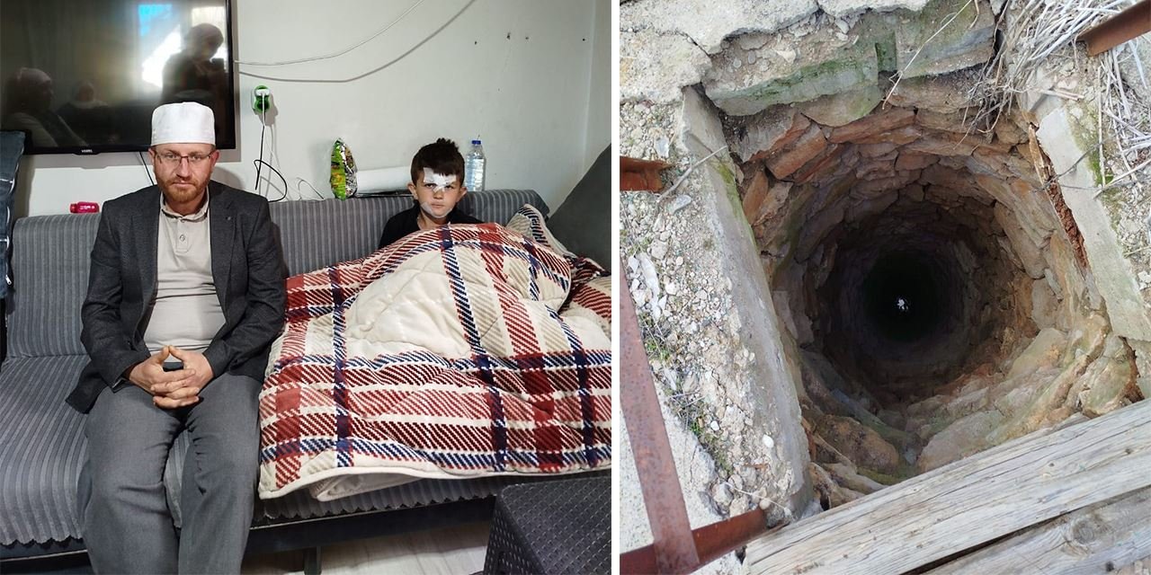 Kuyuya düşen çocuğu imam kurtardı