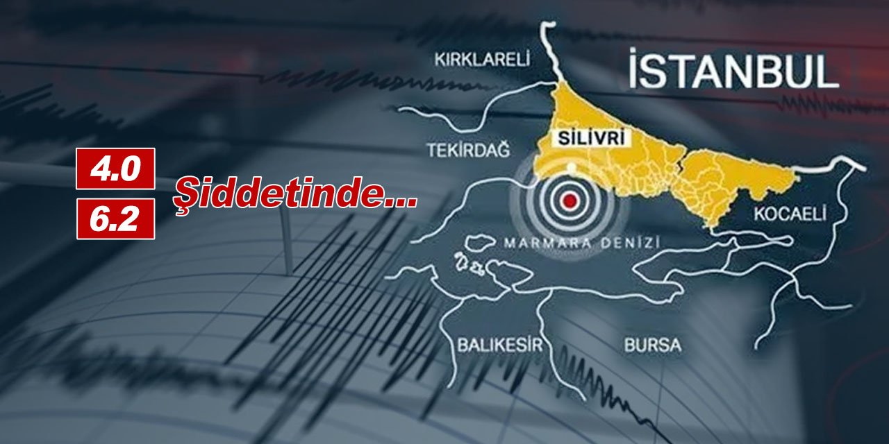 İstanbul peş peşe depremlerle sarsıldı