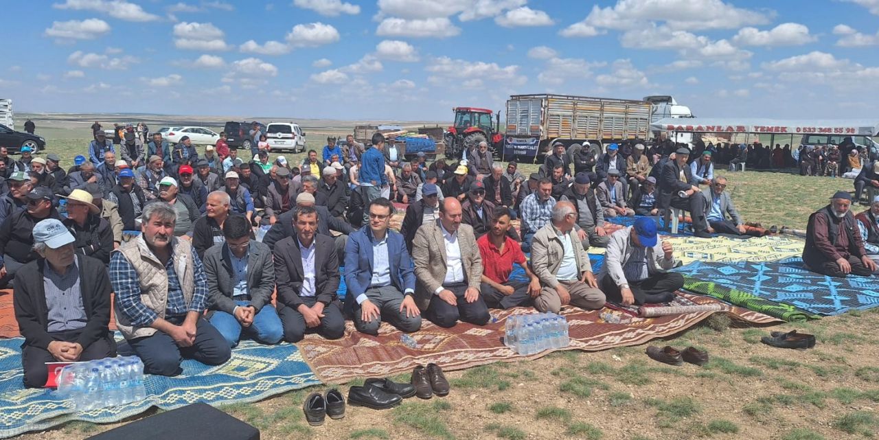 Kuyulusebil’de rahmet ve bereket için dua edildi