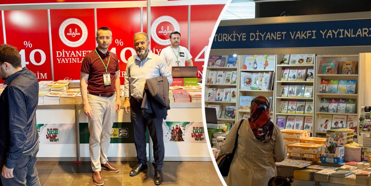 Müftü Öge'den kitap fuarına ziyaret