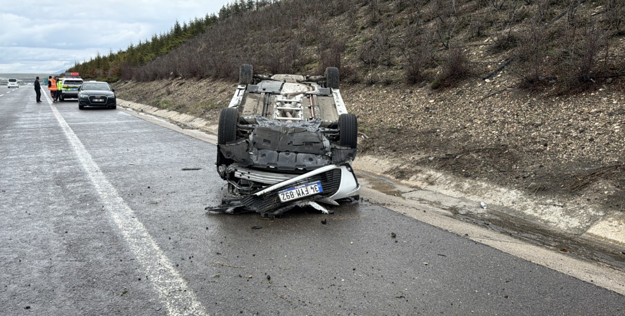 Niğde'de dolu yağışı 6 trafik kazasına neden oldu