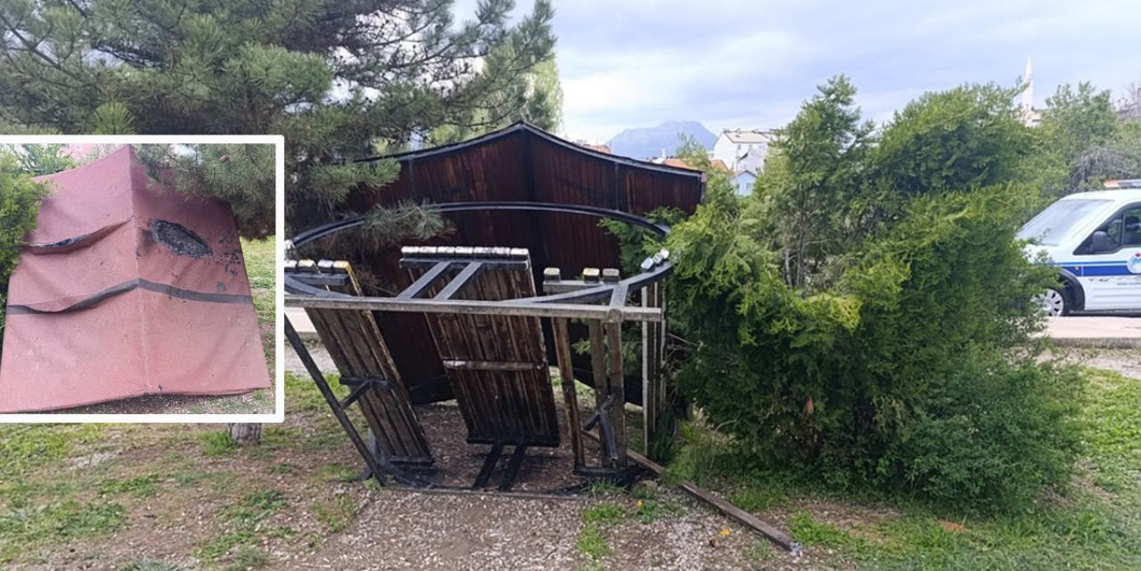 Kamelyaları yerinden söküp yıktılar