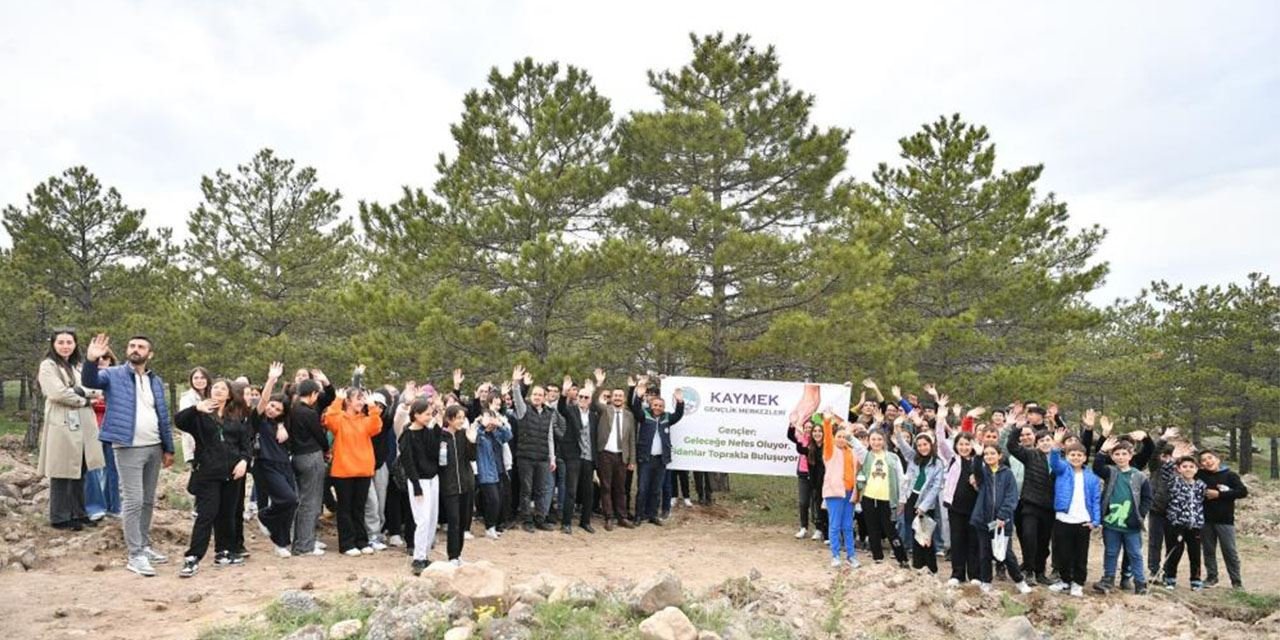 Kayseri’ye 6 yılda 750 bin fidanlık 'yeşil' dokunuş