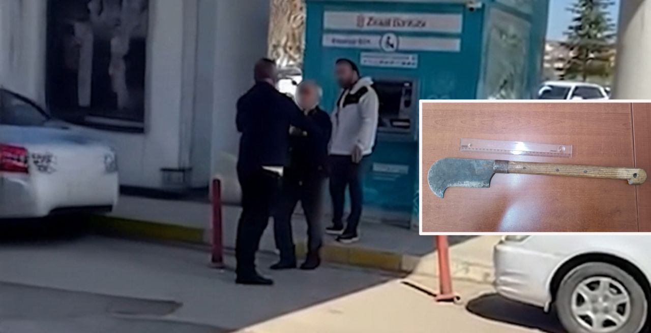 KAAN uygulaması sayesinde satırlı saldırgan yakalandı