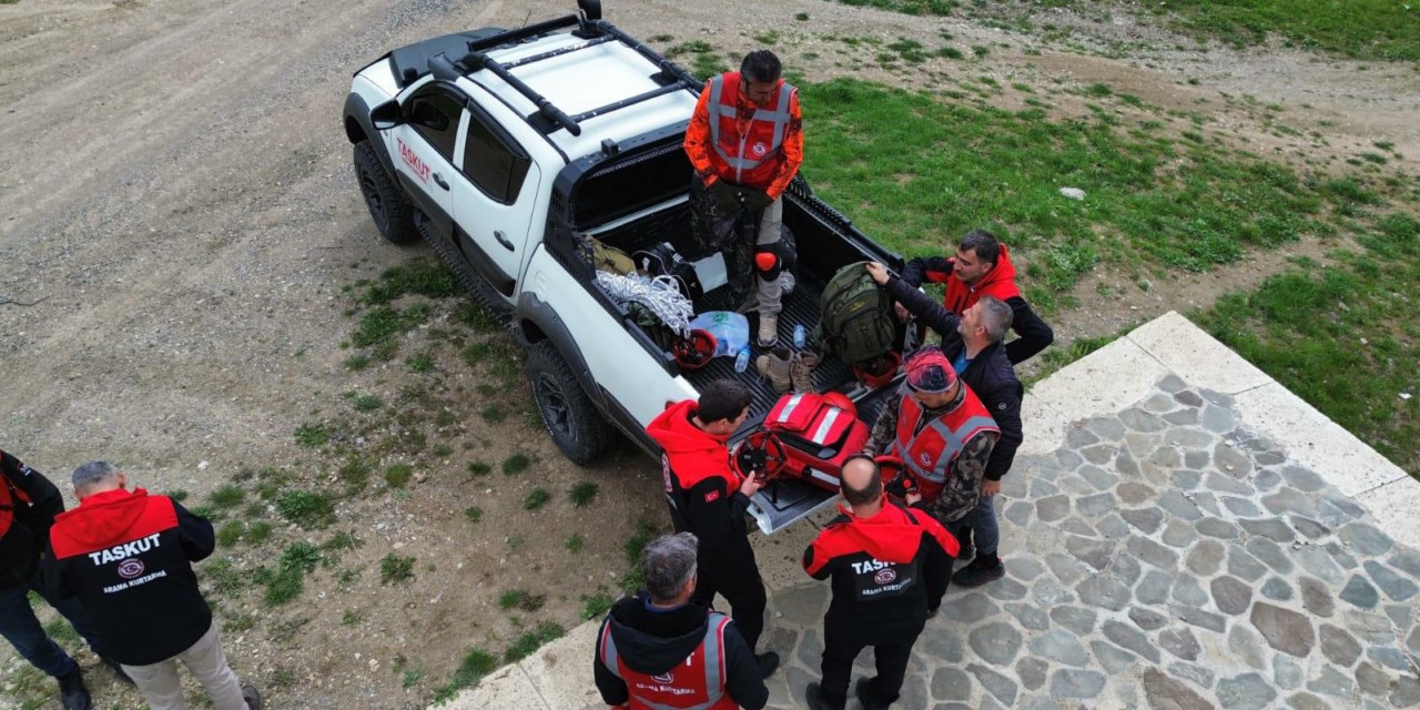 TASKUT’tan Çankırı’da gerçek senaryolu afet tatbikatı
