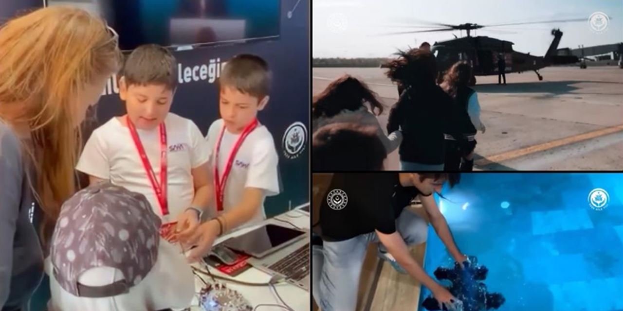 Devlet himayesindeki çocuklar TEKNOFEST KKTC’de yarışıyor