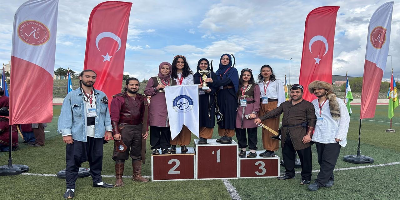 NEÜ Okçuları ödülle döndü