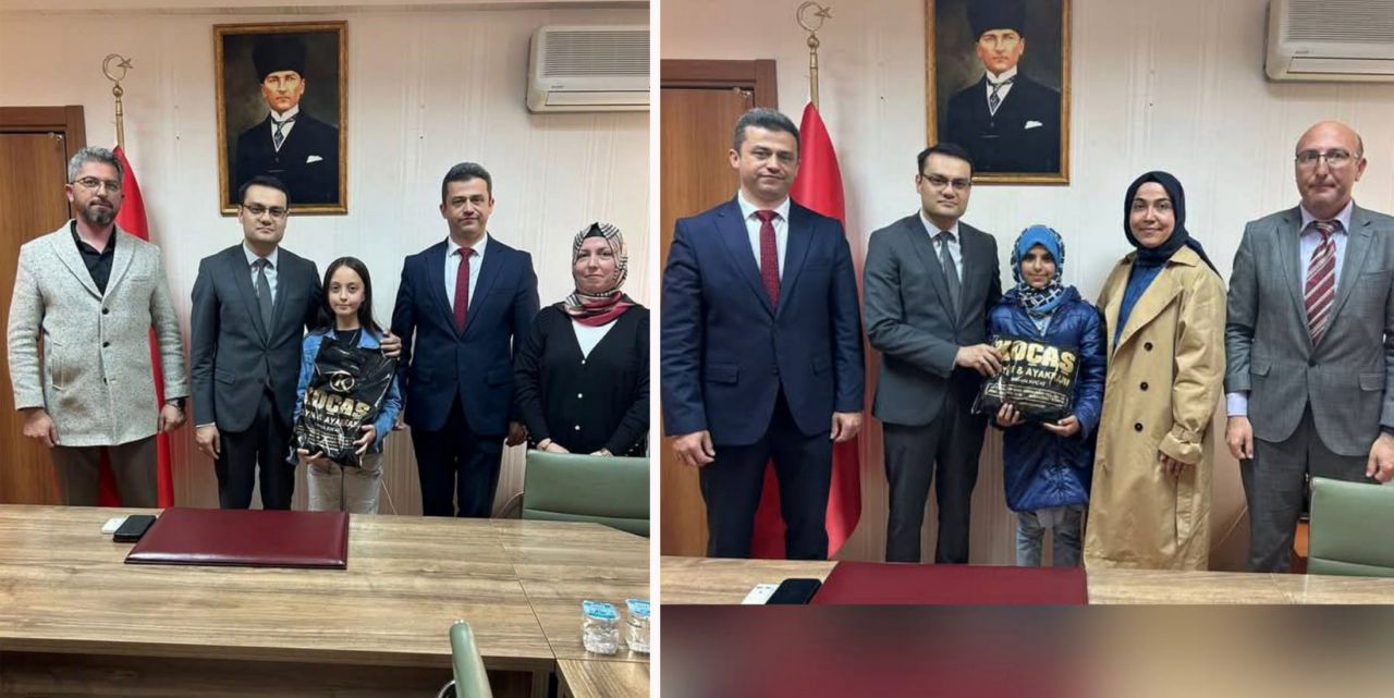 Sarayönü'nde il geneli yarışmalarda dereceye giren öğrenciler ödüllendirildi
