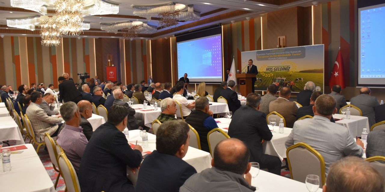 Karapınar için 'Sürdürülebilir Tarım Çalıştayı yapıldı