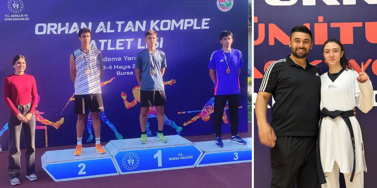 Konyalı sporcular madalyalarla döndü