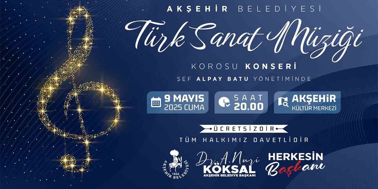 Akşehir Belediyesi’nden müzik dolu bir gece