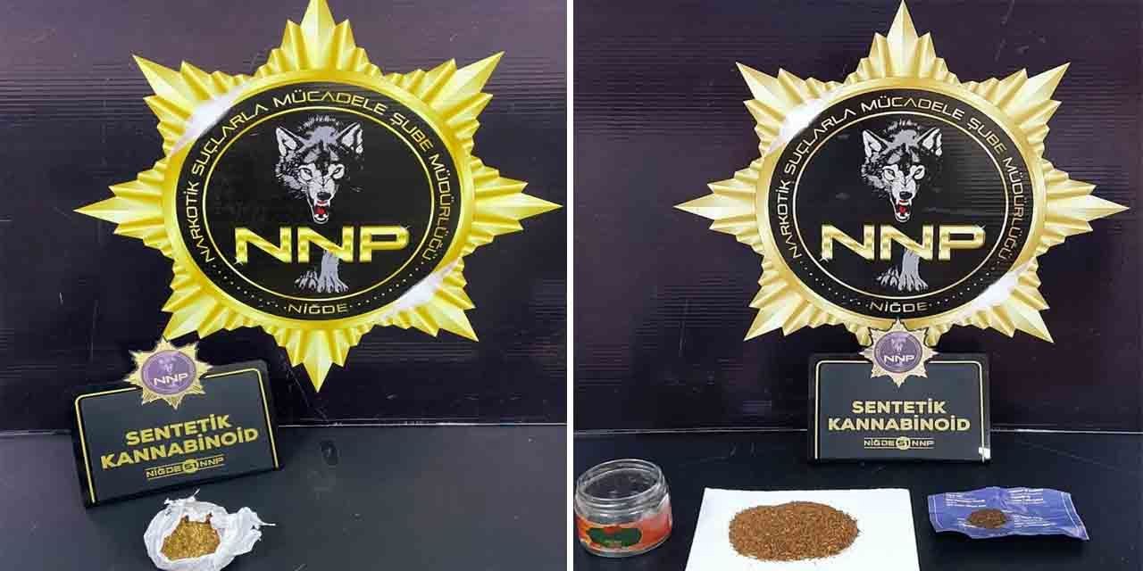 Niğde’de uyuşturucu operasyonu: 3 kişi tutuklandı