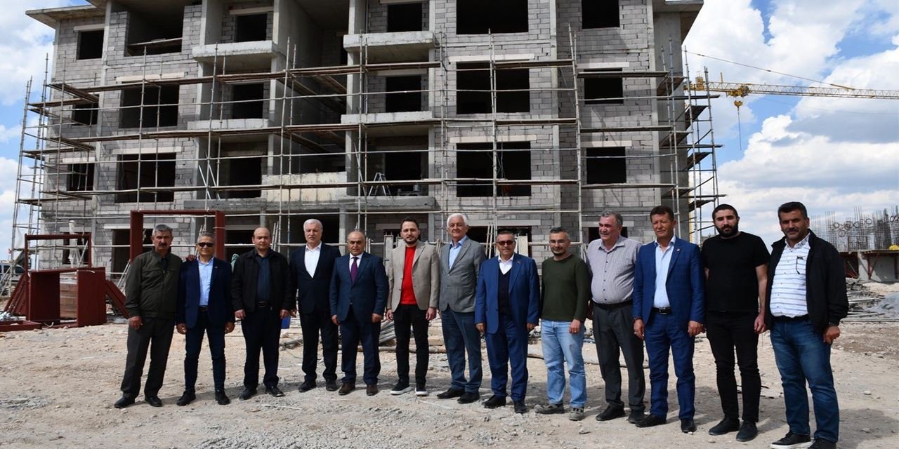 İlçe protokolü Kulu’nun yükselen projelerini inceledi