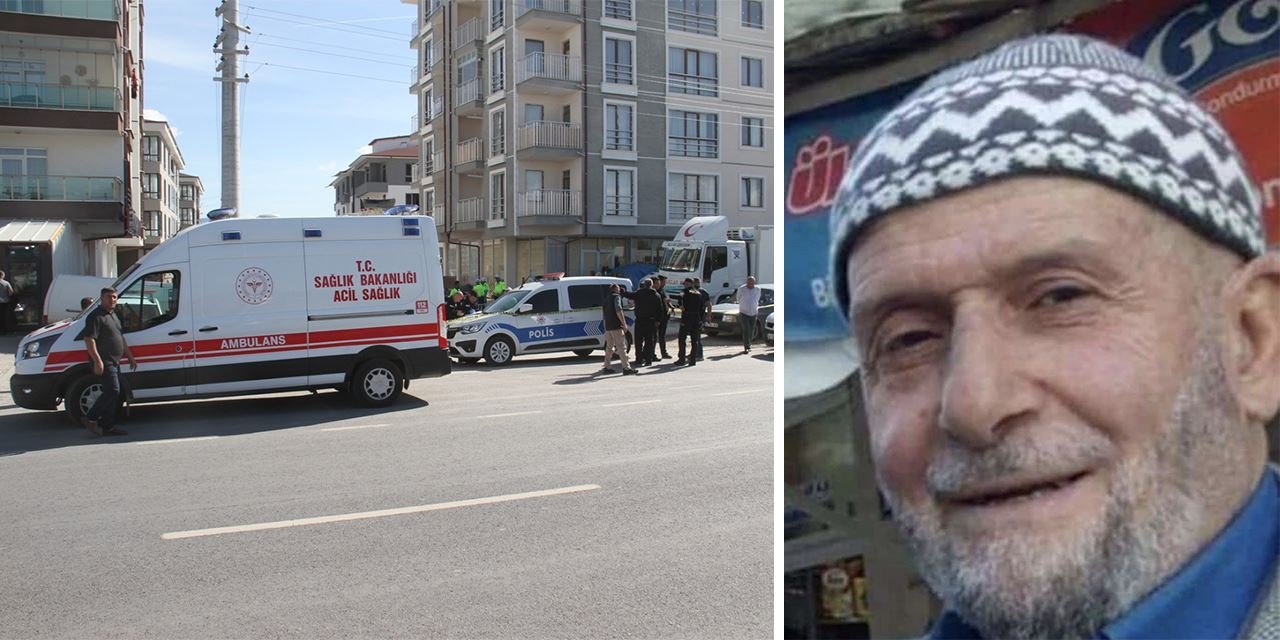 Beton mikserinin çarptığı 77 yaşındaki bakkal toprağa verildi