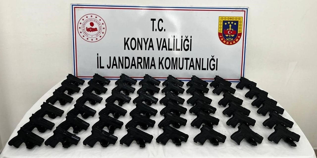 Konya’da, cezaevindeki şahsın evinden cephanelik çıktı!