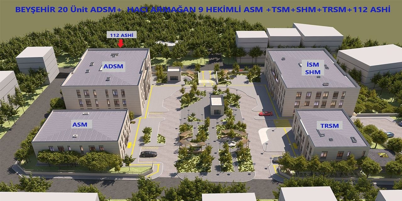 Beyşehir’e 7 yeni sağlık yatırımı yolda