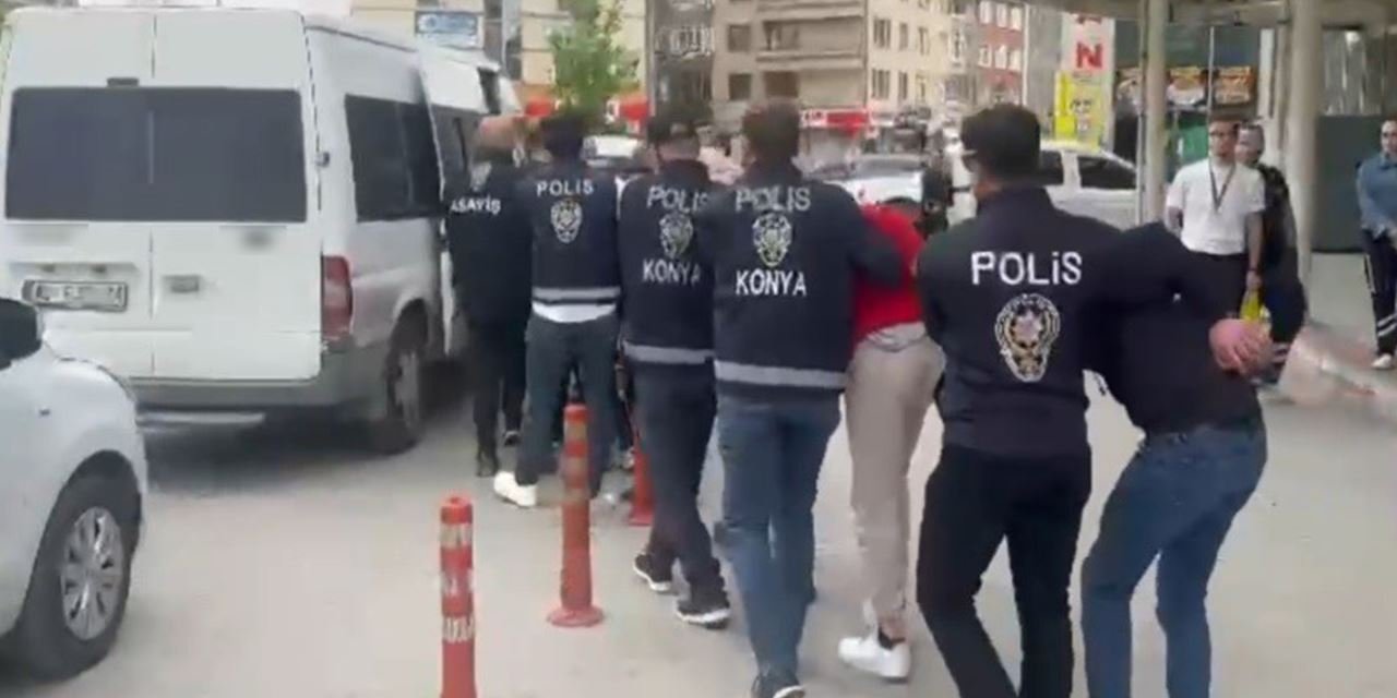 Konya’da silahlı paylaşıma büyük operasyon