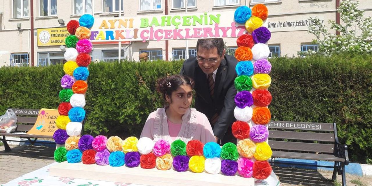 Bozkır’da engeller el ele aşılıyor