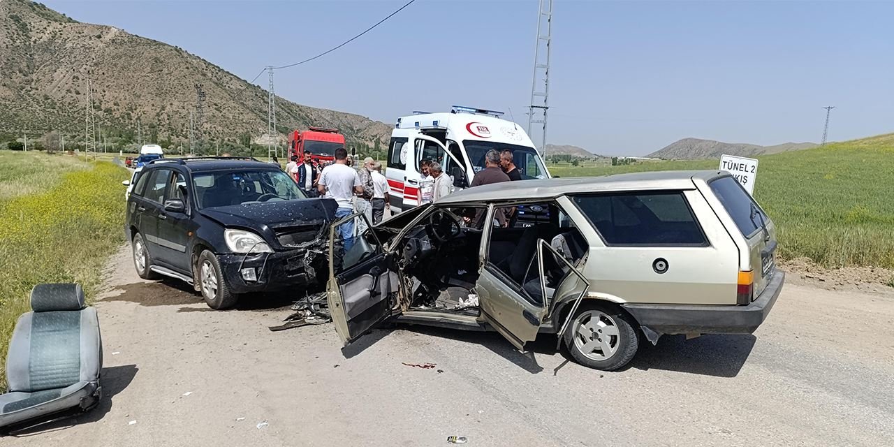 Yozgat’ta kaza: 6 kişi hastaneye kaldırıldı