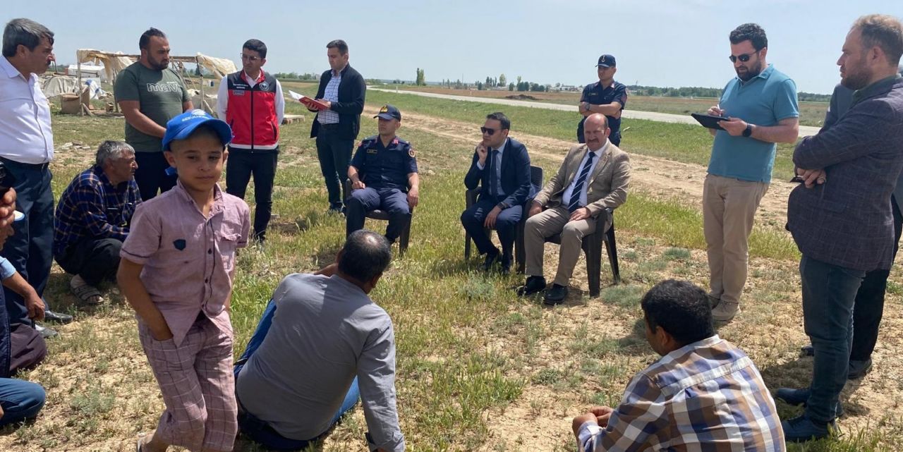 Sarayönü protokolü mevsimlik işçilerin sorunlarını görüştü
