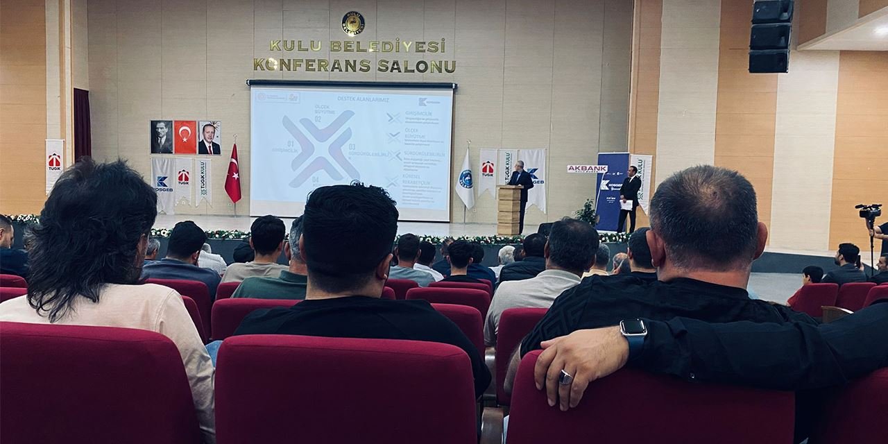 Girişimcilere KOSGEB desteği: İş dünyası bilgilendirme seminerine yoğun ilgi gösterdi