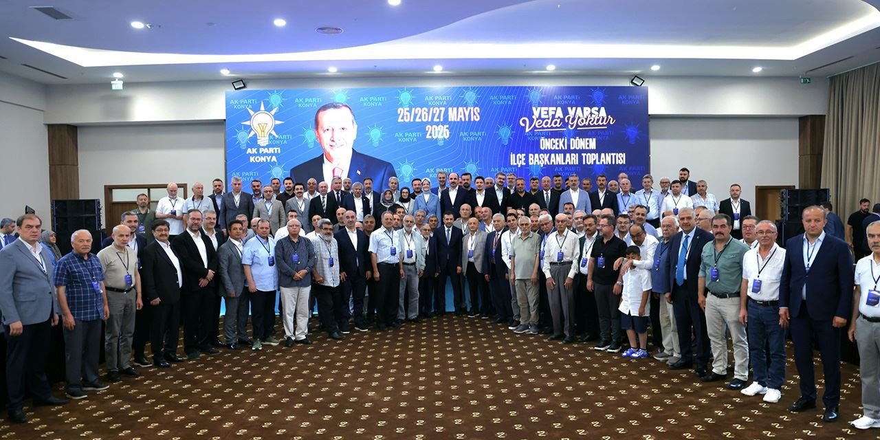 AK Parti Konya teşkilatından “Vefa Varsa Veda Yoktur” buluşması