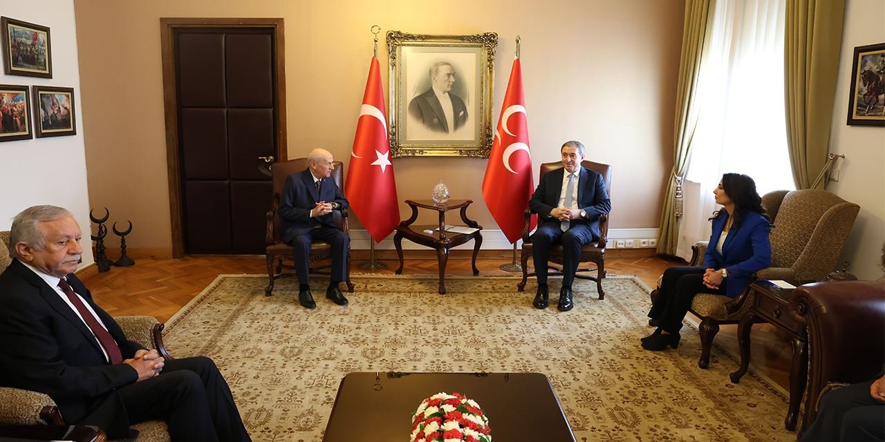Bahçeli, DEM Parti Heyeti ile TBMM’de görüştü