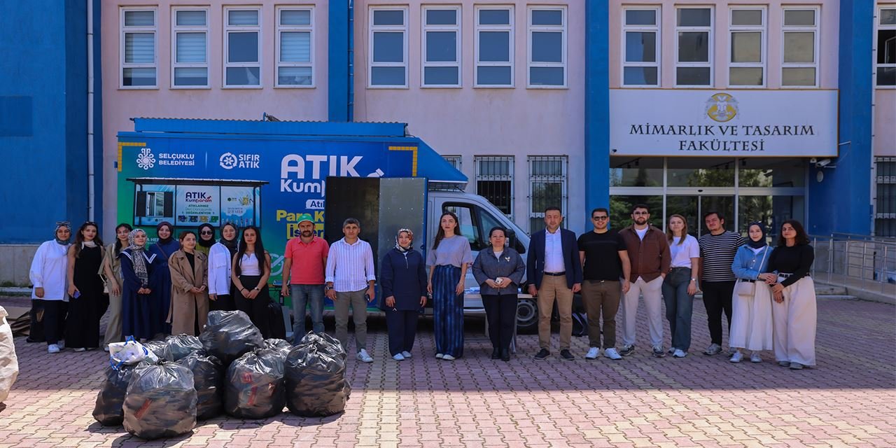 Öğrenciler sıfır atık için yarıştı