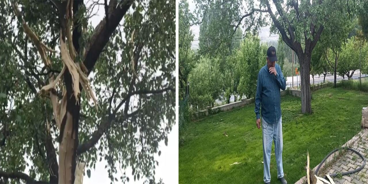 Sivas’ta yıldırım paniği