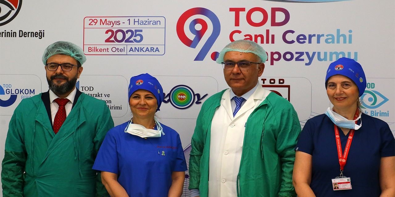 Göz cerrahisinde dünya çapında bir ilk: Türkiye’den 42 ülkeye canlı ameliyat yayını