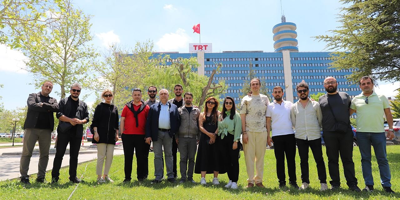 NEÜ, TRT’ye teknik gezi düzenledi