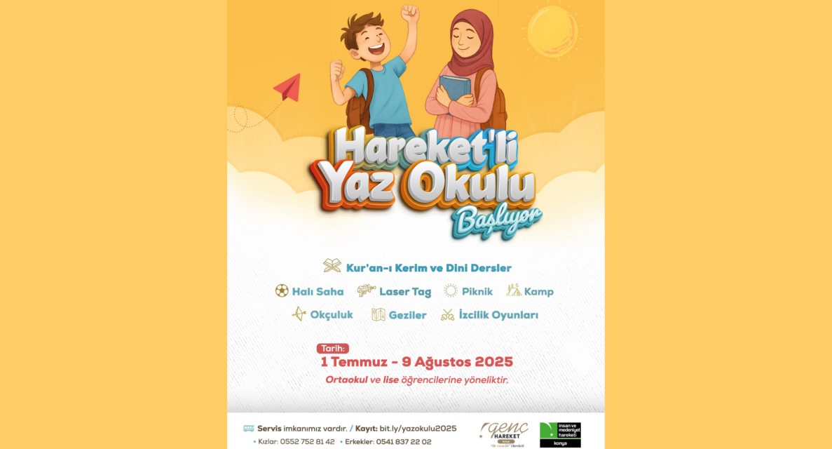 “Hareket’li Yaz Okulu” 2025 yazında da öğrencilerle buluşuyor