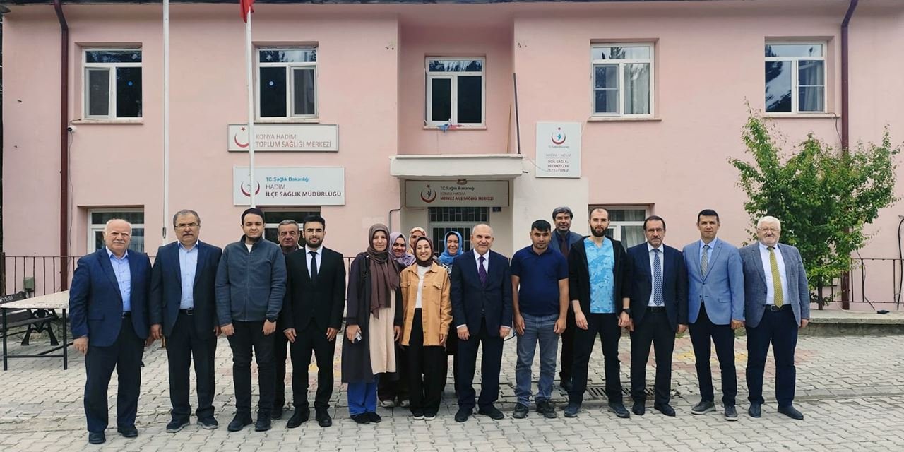 Hadim ve Taşkent’te sağlık hizmetlerine yakın takip