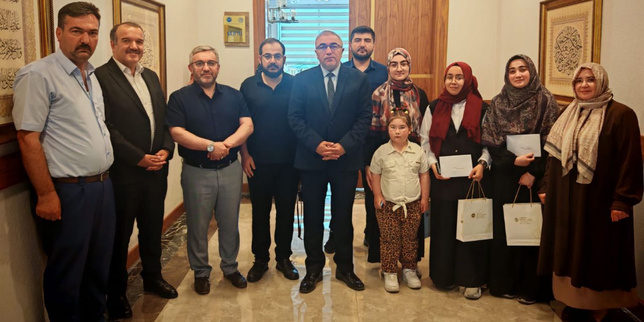 Kutsal toprakları görmek için heyecanla bekliyorlar