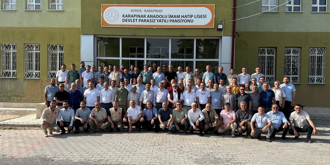 Karapınar’da geleneksel mezunlar buluşması bu yıl da yoğun katılımla gerçekleşti