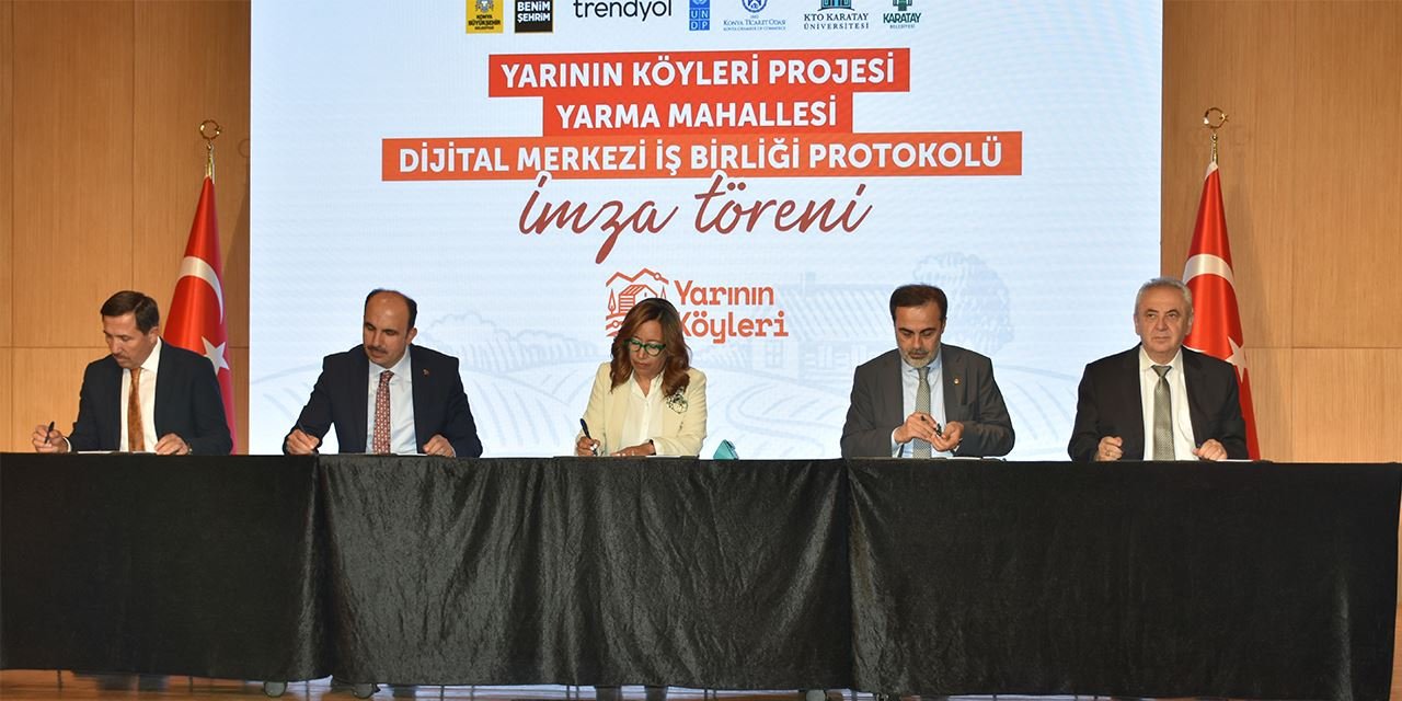 Konya’da “Yarının Köyleri” dijital dönüşümle tanışıyor