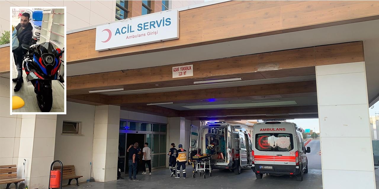 Sürat motoru kazasında acı son
