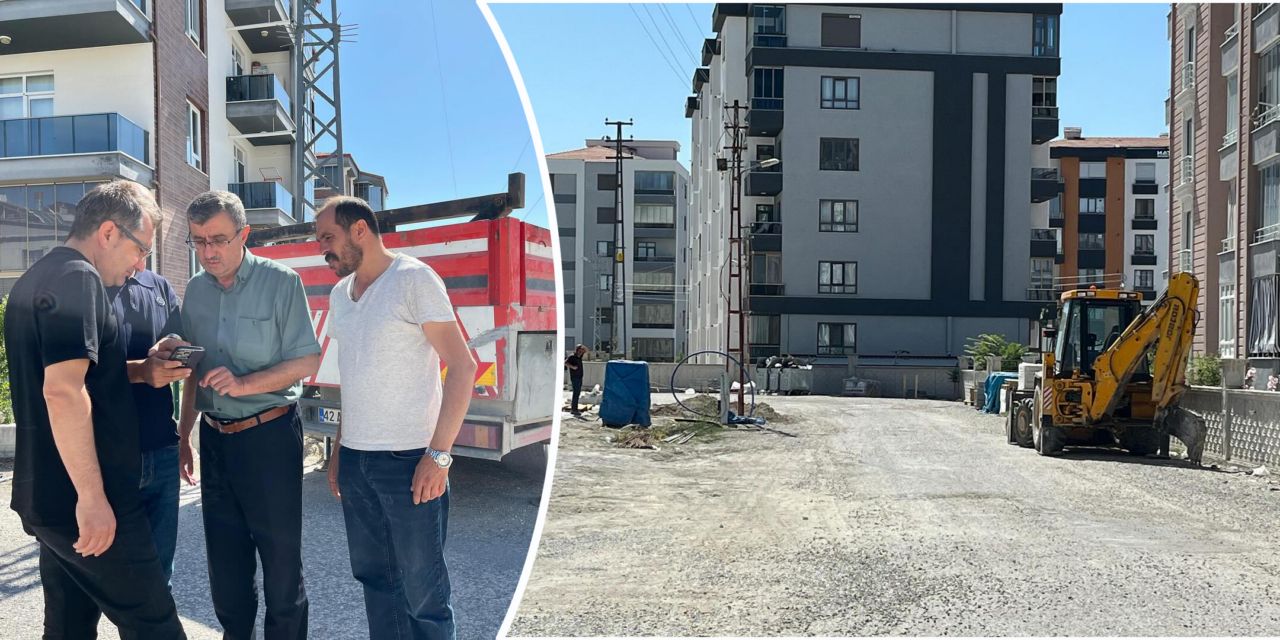 Karapınar’da sorunları tek tek çözüyorlar